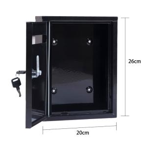 Wholesale Durable High Strength Waterproof Residential Steel Mailbox Wall Mounted Letterbox from china suppliers