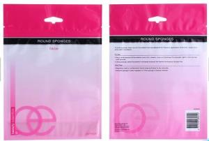 Wholesale Beautiful Printing OPP zip lock plastic cosmetic packaging bags for powder and brush packing from china suppliers
