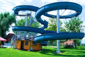 Wholesale OEM Water Playground Playhouse Swimming Pool Equipment Fiberglass Slide from china suppliers