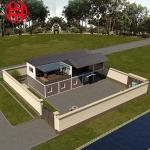 Zontop Modern Luxury Easy Assemble Steel Prefabricated Houses Portable House