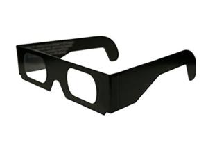 Wholesale Cardboard Amazing 3d Viewing Glasses For Indoor , OEM ODM Service from china suppliers