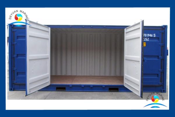 20 FT Wind / Water Tight Open Side Standard Shipping Container 6052 X 2438 X