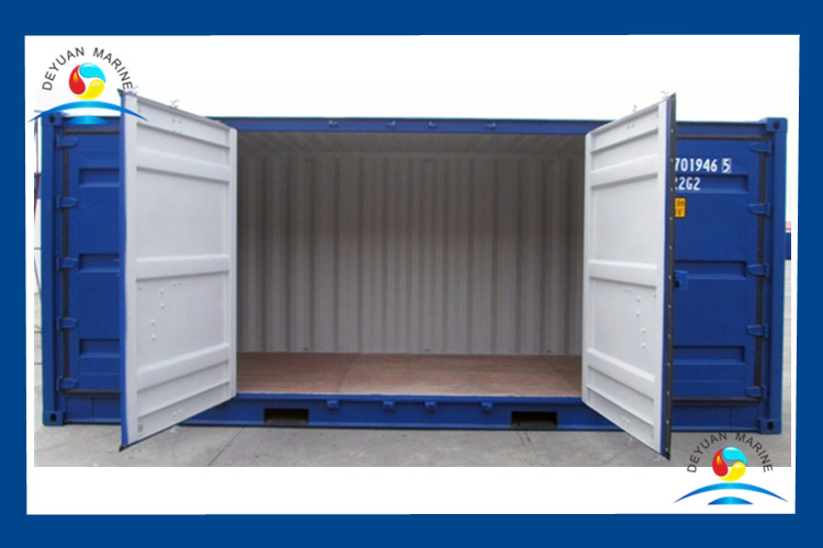 20 FT Wind / Water Tight Open Side Standard Shipping Container 6052 X 2438 X 2591mm