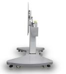 Electric Adjustable Height Interactive Whiteboard Stand For Smart TV Touch