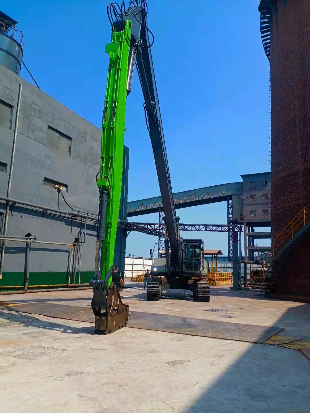 SANY SY365 Excavator Demolition Boom Practical 24 Meter Long Reach