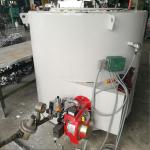 Zinc Metal Scrap Aluminum Melting Furnace High Efficiency 900℃ Max Temperature