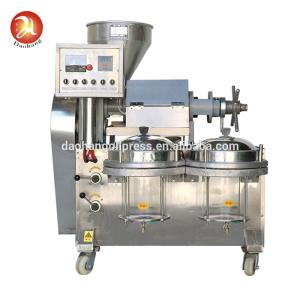 Wholesale 30kg/H Small Oil Filter Press Machine , 50hz Safflower Seed Oil Making Machine from china suppliers
