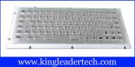 Stainless Steel Liquid-Proof Industrial Mini Kiosk Keyboard With 86 Keys