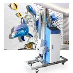 Professional Manufacture 3D Vertical Wall Painting Machine Automatic Printer