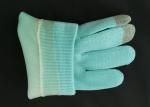 Blue Colour SPA Cotton Cosmetic Gloves Highly Effective Softening Hands
