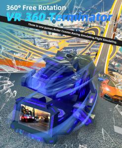 Wholesale 4.5kw 9D VR Simulator 360 Degree Rotation VR Amusement Park Game from china suppliers