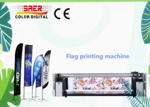 China Dual CMYK Dye Textile Sublimation Inkjet Printer Large Format on sale
