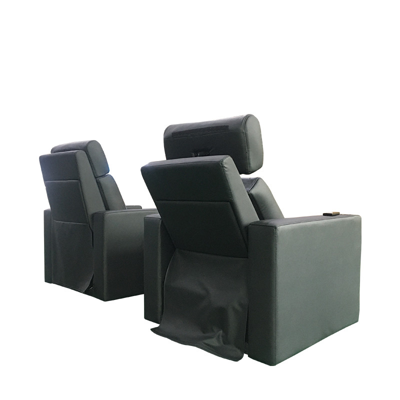 SOFA Living Room Fabric Recliner Sofa With Electrical Headrest