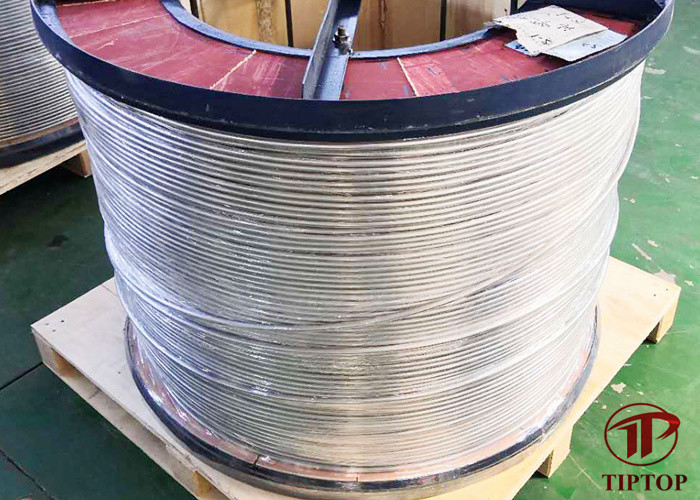 2300 Feets ASTM A269 Stainless Steel Coiled Tubing