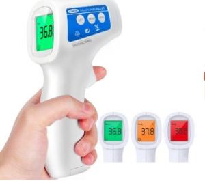 Wholesale Digital Non Contact Infrared Forehead Thermometer For Adult Baby Blue White from china suppliers