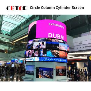 Wholesale Cylindrical Bending Flexible LED Display Screen Indoor FM6363B IC from china suppliers