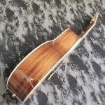Custom 40 "full solid wood OM42 series yellow acoustic guitar Martin guitar