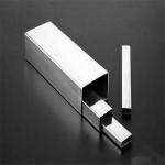 Hairline Stainless Steel Square Tube Pipe Decorative Ss316 SS 201 Hollow Section