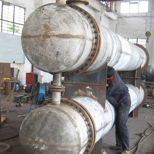 double tube sheet heat exchanger