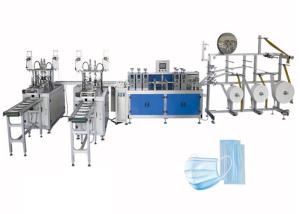 Wholesale Surgical Disposable Mask Making Machine , 3 Ply Non Woven Mask Making Equipment from china suppliers