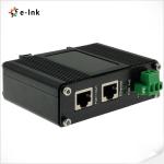 Mini Industrial 802.3 Bt Poe++ Injector 10/100/1000M 95W 12VDC - 48VDC