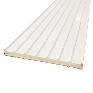 Wholesale Packaging Customizable WaterProof Insulations Aluminum pu Sandwich Panel Roof Sheet Fire Resistance Aluminum Roof Panels from china suppliers
