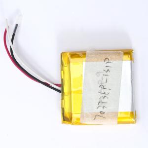 Wholesale OEM Rechargeable Lithium Polymer Battery 703736 Lipo Battery 3.7 V 1000mAh from china suppliers