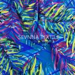 Digital Printing Recycled Swimwear Fabric 4 Way Stretch Women Bikini