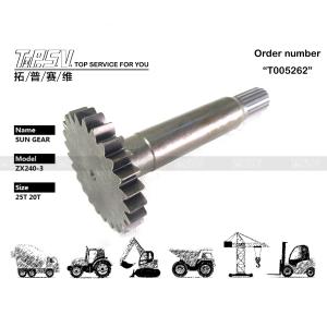 Wholesale 2049585 ZX240-3 Excavator Travel 1 Stage Sun Gear Gearbox Planetary Reducer For Excavator Repair from china suppliers