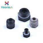 Black Air Breather Valve Water Proof M8 * 1.5 High Pressure Screw Vent Plug