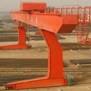 Wholesale Double Cantilever Gantry Crane Cab Operation , Rail Mounted Gantry Crane from china suppliers