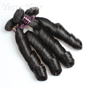 Wholesale 12 Inch - 30 Inch Indian Human Hair Weave With Egg Curl No Chemical from china suppliers