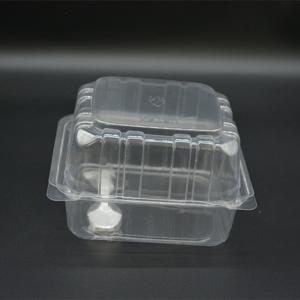 Wholesale 137mm Disposable Food Packaging Boxes PET Fruit Clamshell Packaging from china suppliers