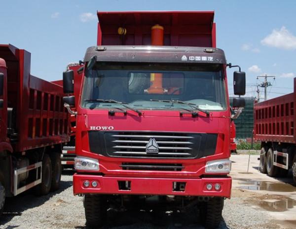 Sinotruck howo 25 tons diesel dump truck 6X4 drive 336 horse power with parts