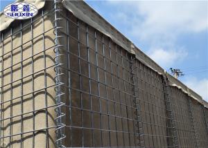 Wholesale High Duration Military Barrier Gabion Stone Fence With Geotextile from china suppliers