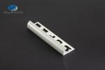 6063 Aluminum Corner Trim Round Shape Powder Coating White For Wall Trimming