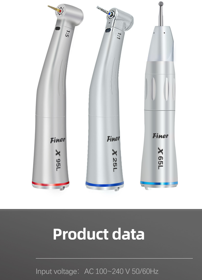 Portable LED Electric Handpiece Motor , Multifunctional Micro Motor Brushless