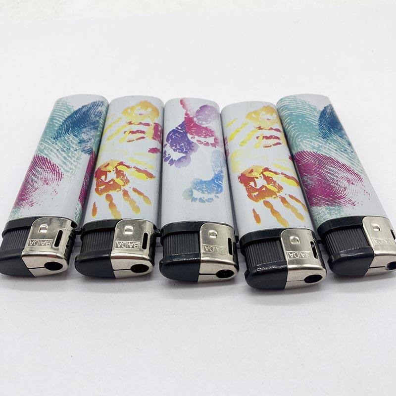 Dongyi Custom Pattern Butane Torch Cigarette Electric Lighter