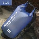 Transparent Matte PVC Water Resistant Bag , Green Dry Bag For Outdoor Activities