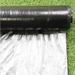 Silver Black 25um/30um/35um UV Mulch Plastic Film for Agriculture