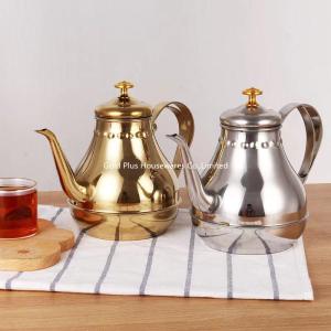 Wholesale High quality personalized coffee pot stainless steel 1.2L pour over coffee kettle royal fine mouth gooseneck coffee pot from china suppliers