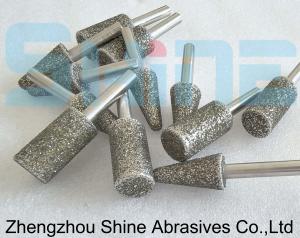 Wholesale Electroplated Diamond / CBN Grinding Mandrels And Wheels For Carbide Tools from china suppliers