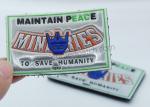 4 Colorways 3M Reflective Velcro Patch Screen Printed LOGO For Jeans
