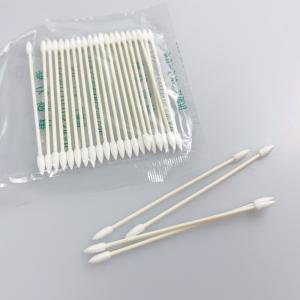 Wholesale 3MM Double Pointy Tipped Swab With Paper Stick Purified Cotton from china suppliers