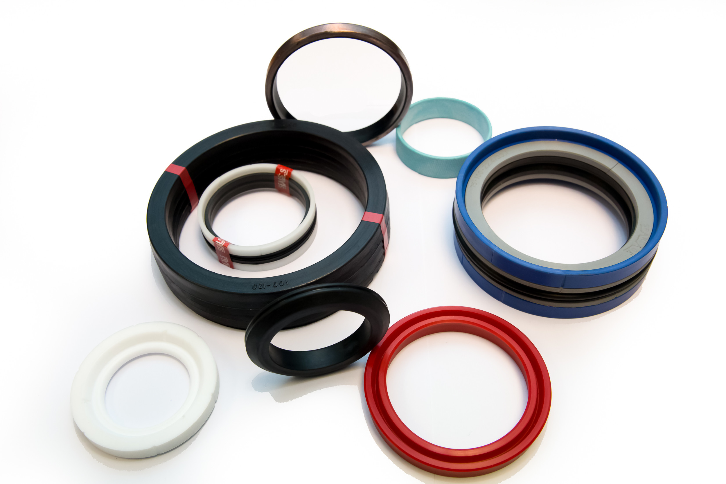 Heat Resistant Silicone Rubber O Ring Gasket Customized Design For Industrial