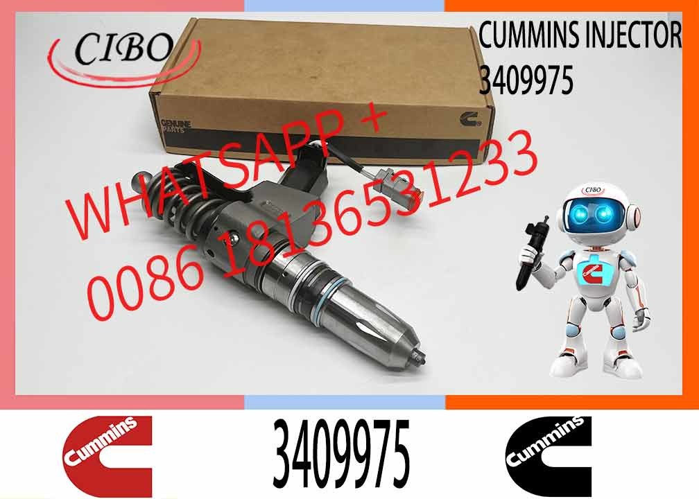 Auto Parts Common Rail Diesel Fuel Injector 3411760 3081315F 3409975 For Cummins QSN14 N14