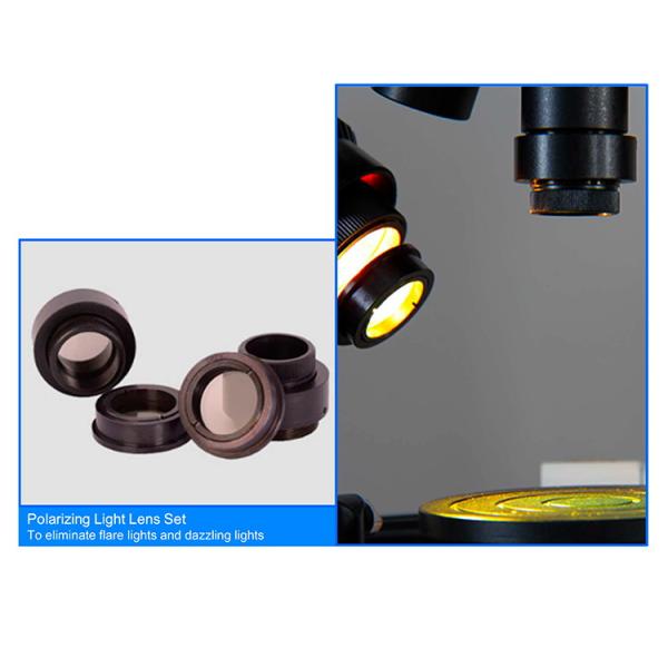 Motorized Digital Forensic Comparison Microscope with High Resolution CCD Camera and LED Illumination for Laboratory Research