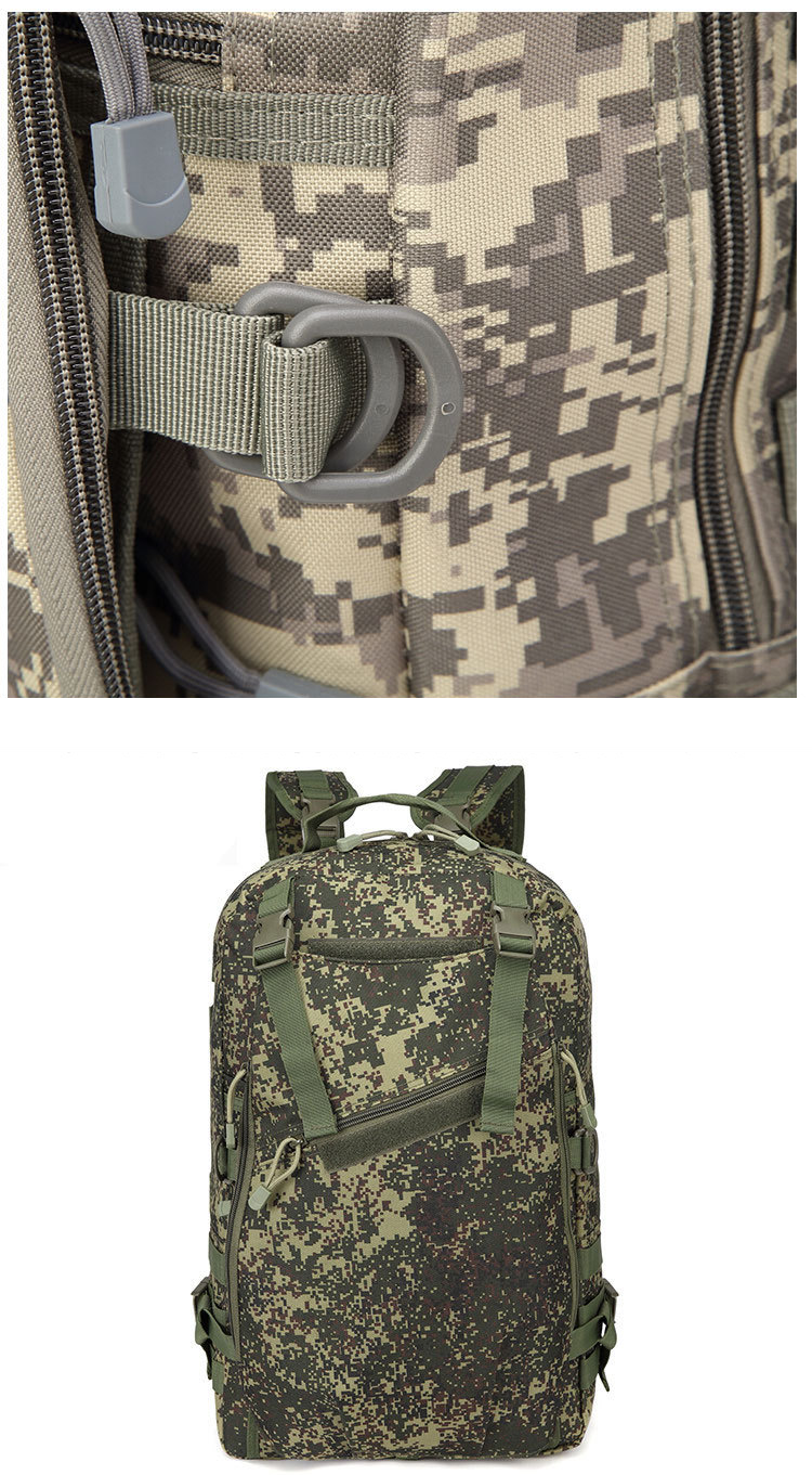 Versatile 45L Capacity Outdoor Camping Bag with Pouch and Interior Compartment