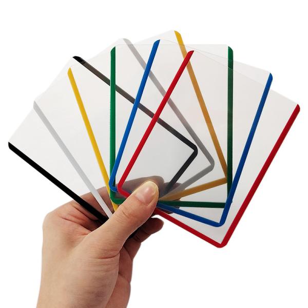 3X4 Inch Top Loader Waterproof Trading Card Toploaders Hard PVC Plastic Card