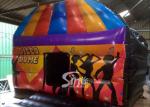 Kids N adults party square disco dome bouncy castle digitally printed completely